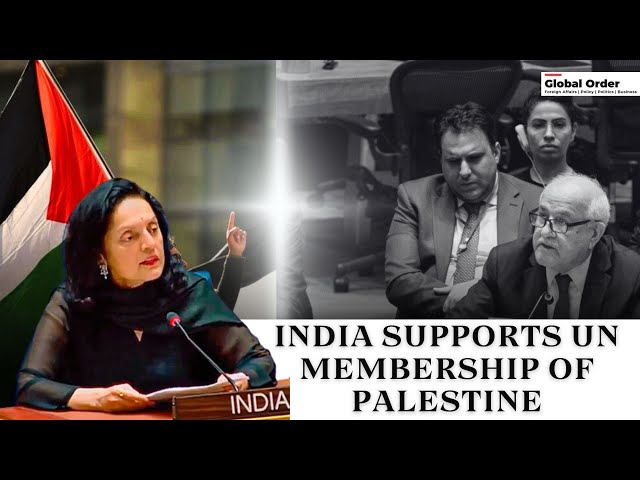 India supports UN membership of Palestine