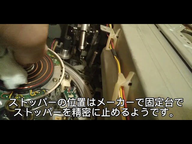 part 3 Panasonic MⅡ format AU-60 Video head drum maintenance