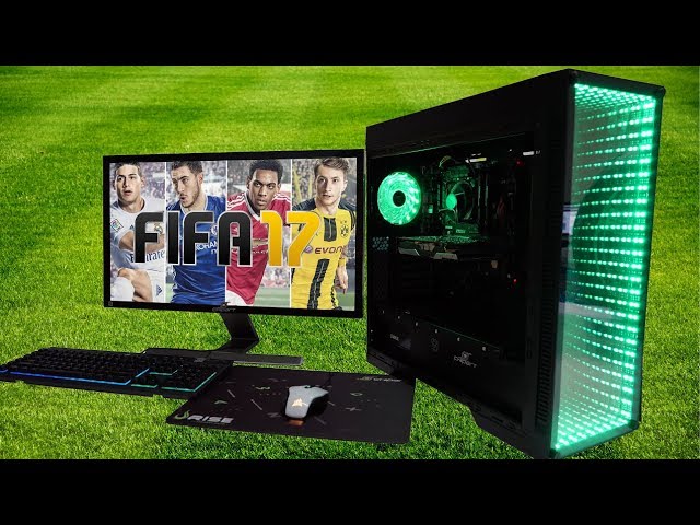 SORTEIO DE MEGA PC!!!  JOGANDO FIFA 17