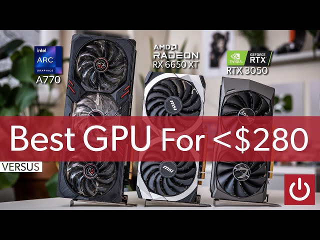 GPU Battle: RTX 3050 vs RX 6650 XT vs Arc A770!