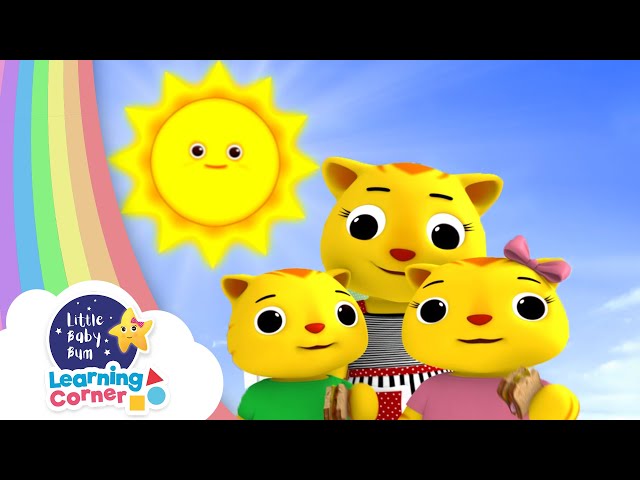 Learn Day & Night Song | little Baby Bum | Learning Videos For Kids | Educational Video For Toddlers