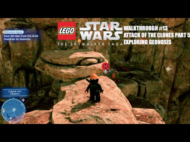 LEGO Star Wars The Skywalker Saga Walkthrough #13 Attack Of The Clones Part 5 Exploring Geonosis