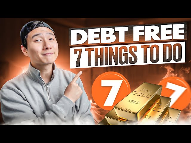 Debt Free Journey: 7 Things To Do!  (Not What You Think)