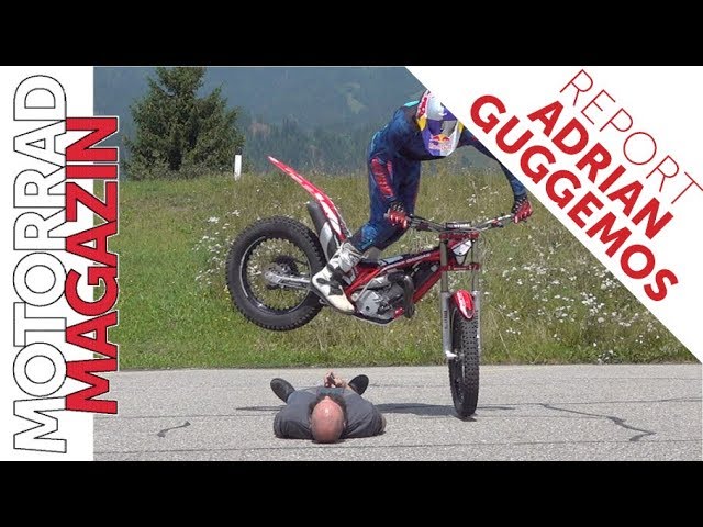 Trial-Stuntfahrer Adrian Guggemos - K.OT in Lebensgefahr