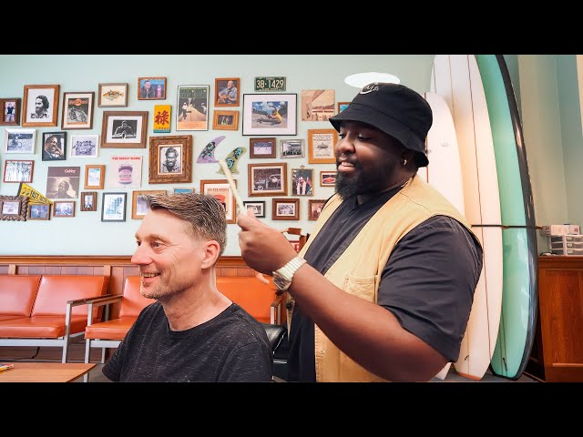 💈 Relaxing Laid Back Classic Haircut In Historic Honolulu Neighborhood | Golden Hawaii Barbershop