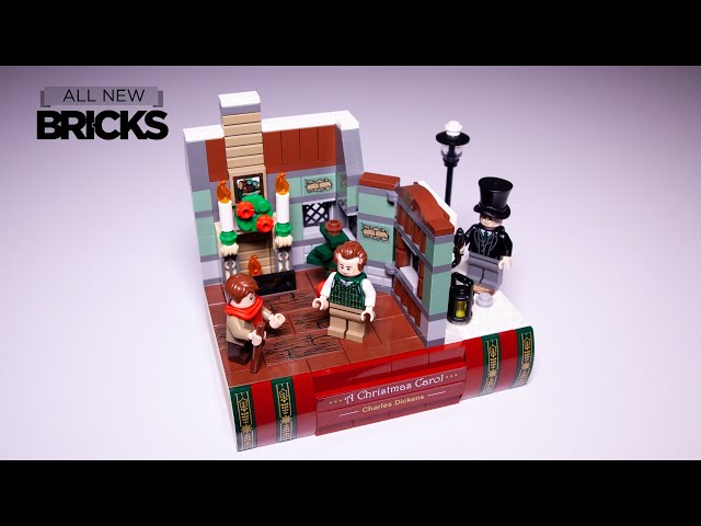 Lego 40410 Charles Dickens Tribute A Christmas Carol Speed Build