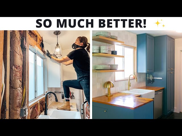 How I Did My Own Kitchen Renovation START To FINISH!
