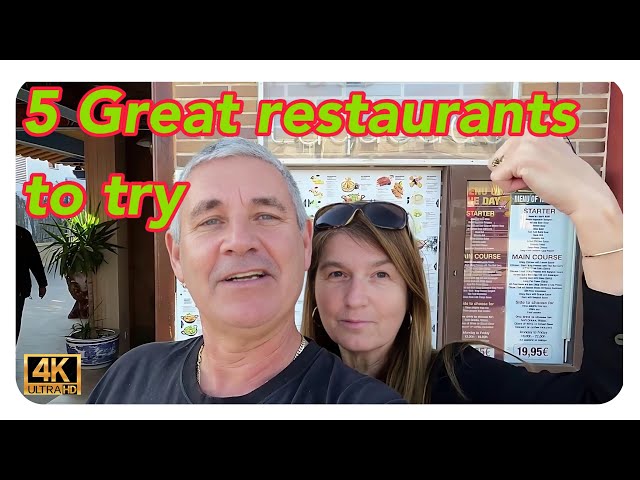 torrevieja spain/top 5 Must-try Restaurants In Torrevieja, Spain On The Costa Blanca 🇪🇸