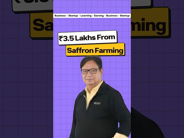 ₹3.5 Lakhs From Saffron Farming 🤯🤯