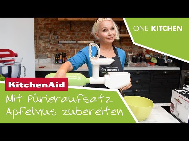 KitchenAid Pürieraufsatz | Teil 2: Zubereitung Apfelmus | by One Kitchen