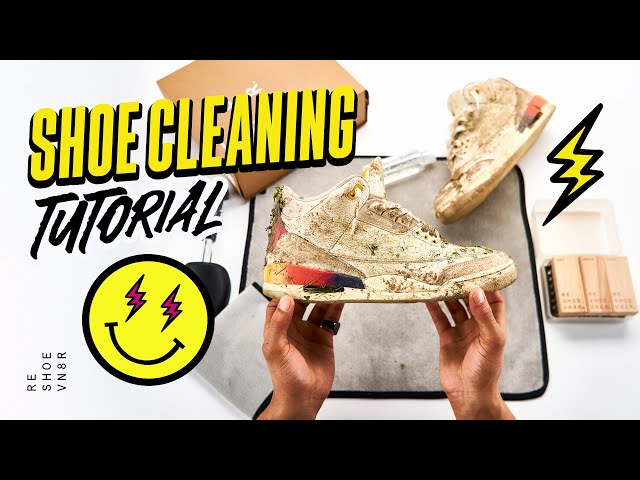Air Jordan 3 J Balvin Shoe Cleaning Tutorial