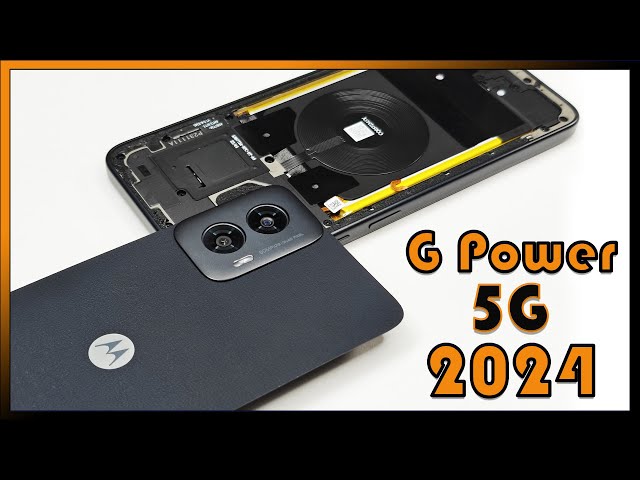 Motorola Moto G Power 5G 2024 Teardown Disassembly Phone Repair Video Review