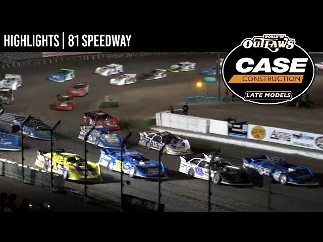 World of Outlaws CASE Late Models at 81 Speedway October 22, 2022 | HIGHLIGHTS