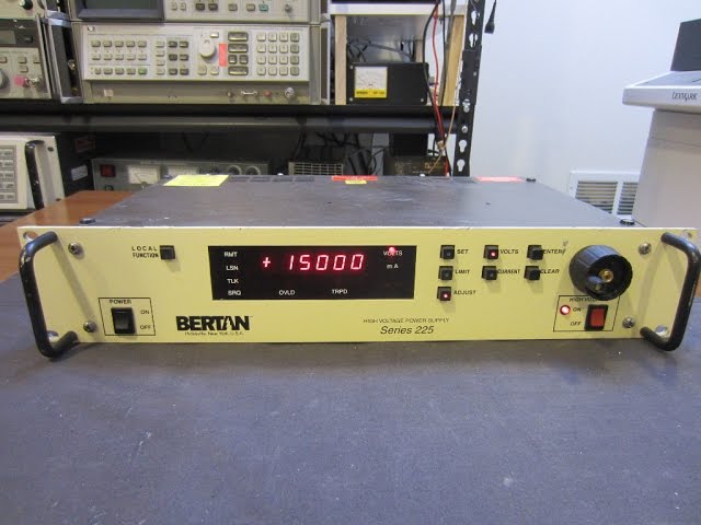 Bertan/Spellman 225 20kV HV Power Supply Teardown and Experiments