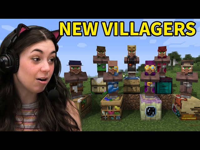What new villagers are there with 217 mods??