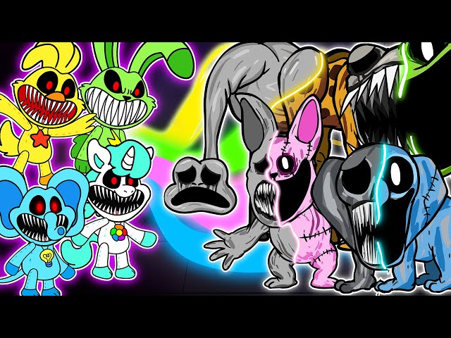 SMILING CRITTERS make COLOR ZOONOMALY Characters?!Poppy Playtime Chapter3 Animation- FNF Speedpaint.