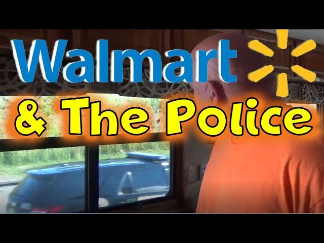👮‍♂️ Walmart Boondocking & The Police // Full Time RVing 😲