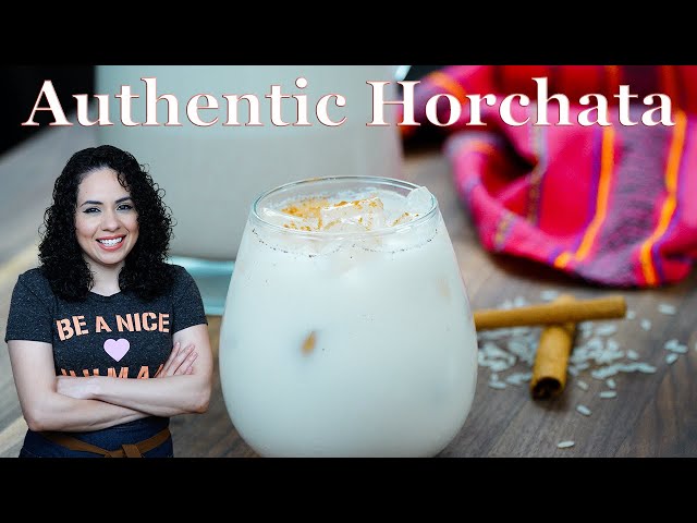 Traditional Mexican HORCHATA Recipe | Villa Cocina