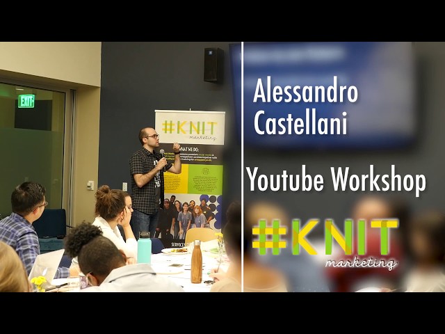 How to Build a Successful YouTube Channel - Knit Marketing #GetStuffDone Conference