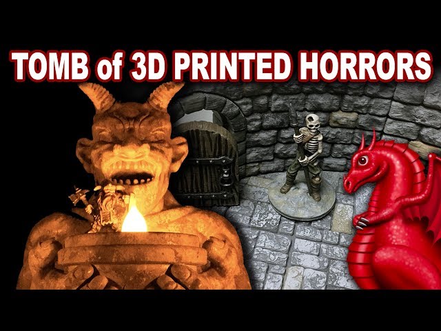 Tomb of 3D Printed Horrors (Channel Intro)