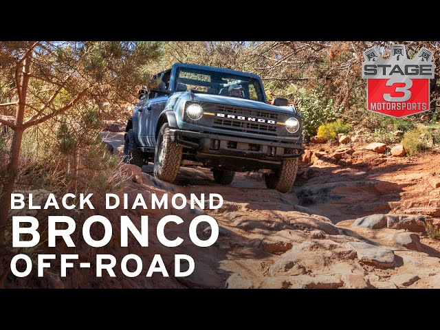 2021 Bronco Black Diamond Off-Road Review in Sedona