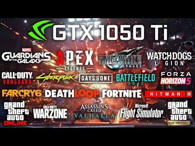 GeForce GTX 1050 Ti Test in 30 Games in 2022