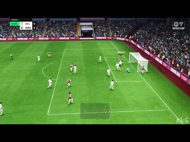 EA SPORTS FC 24 - Aston Villa vs West Bromwich Albion - Gameplay (PS5 UHD) [4K60FPS]