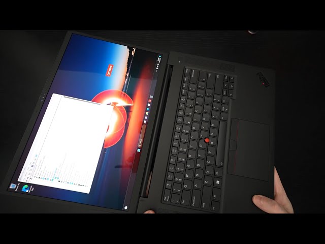 Lenovo ThinkPad P1 Gen 6 Unboxing - RTX 4080 & 4K OLED Touchscreen