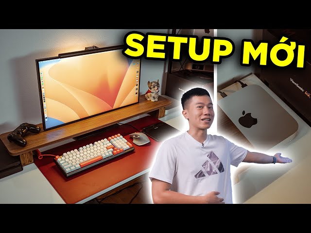 Setup ĐƠN GIẢN với Mac Mini - Siêu gọn mà Tiện lợi