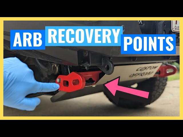 How To INSTALL ARB RECOVERY POINTS to 21+ ISUZU  D-MAX | New D-MAX Build Series #47