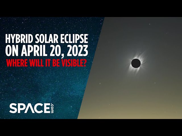 Rare hybrid solar eclipse in April 2023 - Where is it visible?