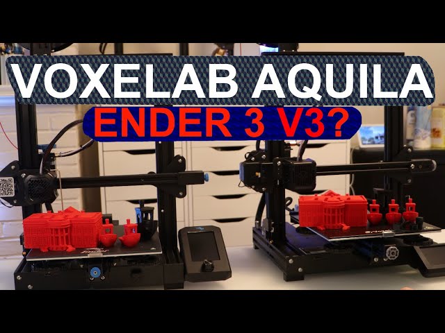 VOXELAB AQUILA VS Ender 3 V2 - Which Budget 3D Printer Should You Buy?