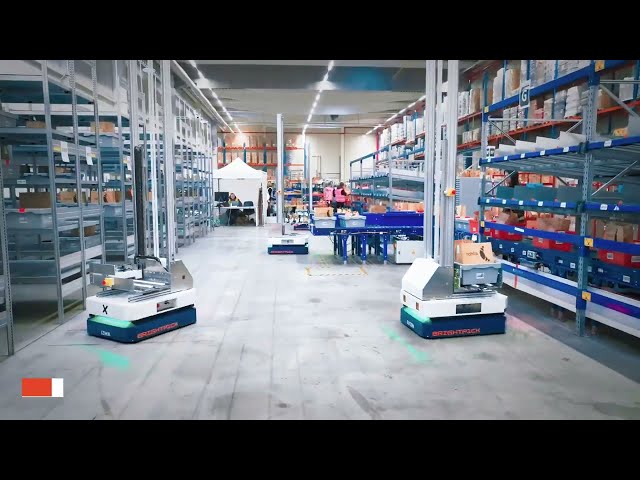 Rohlik automates order consolidation and dispatch for e-grocery with warehouse robots | Brightpick