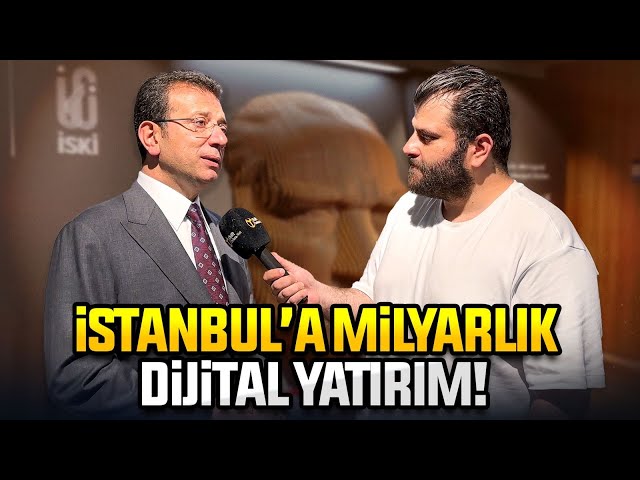 Ekrem İmamoğlu ile İstanbul'da dijital dönüşümü konuştuk!