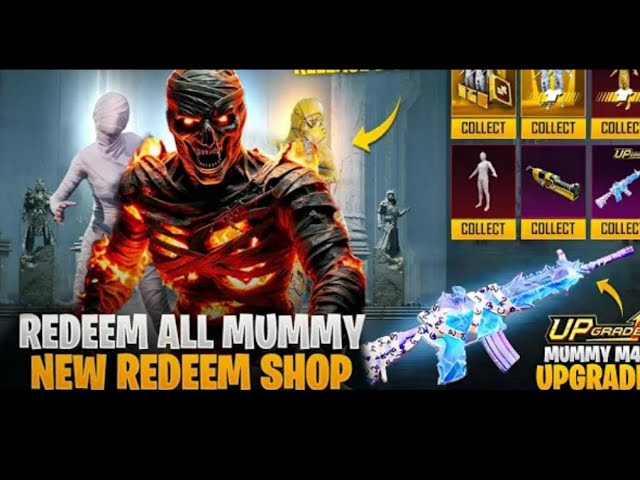 Mummy Lawa set is Here❤️old Mummy Set is back 😱 Mummy Set Release Date Mummy m416 skin PUBG Mobile