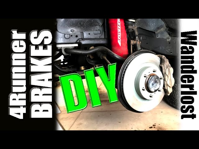 How to Replace Brake Pads and Rotors on a 2010-2018 Toyota 4Runner