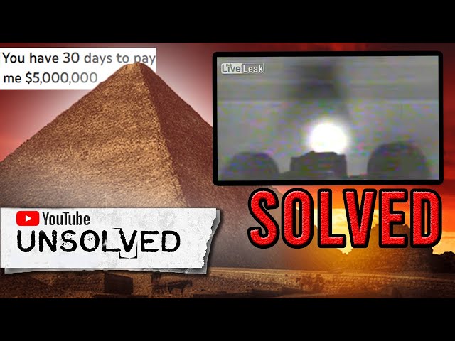 "You Have 30 Days to Pay Me $5,000,000" | YouTube Unsolved