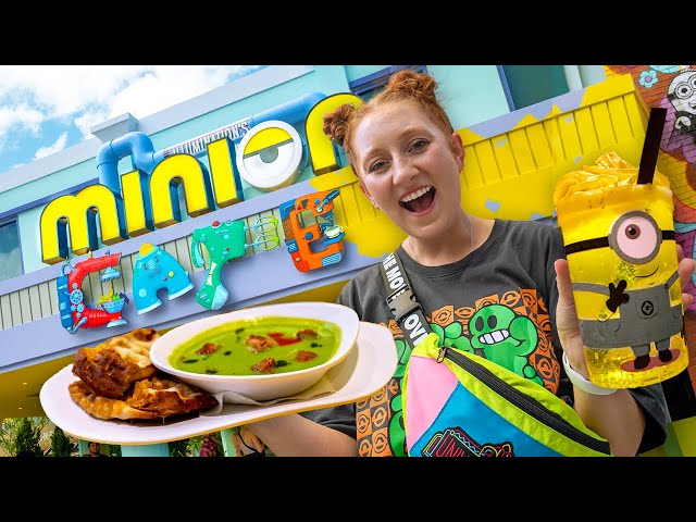 Minion Cafe FULL Review at Universal Studios Orlando