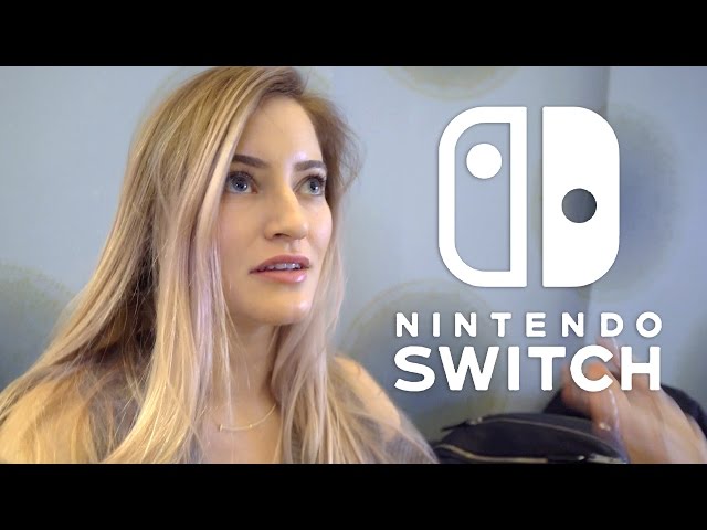 Watching Nintendo Switch Presentation in NYC! | iJustine
