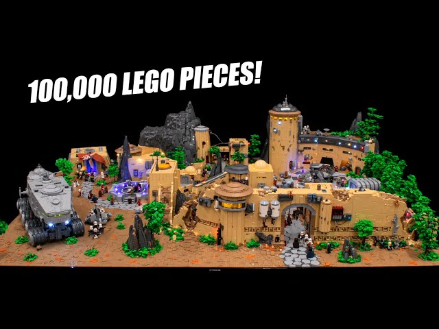 LEGO Star Wars Occupation of Batuu built by 10 people! Dark Times Era RPG Collaboration