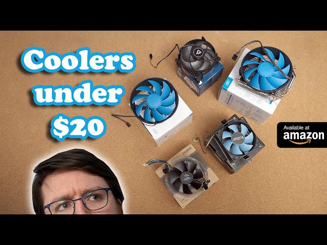 Sub $20 Amazon CPU Cooler Shootout