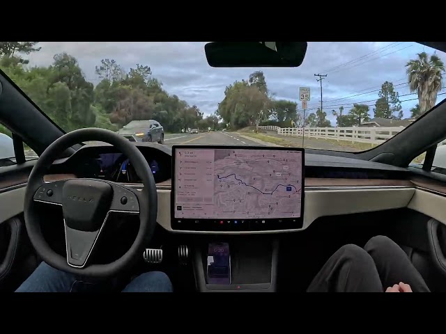 Tesla Full Self-Driving 12.3.1