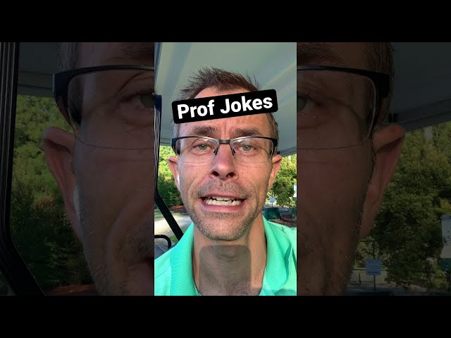 Professor Jokes. Profs Get No Respect. #profjokes