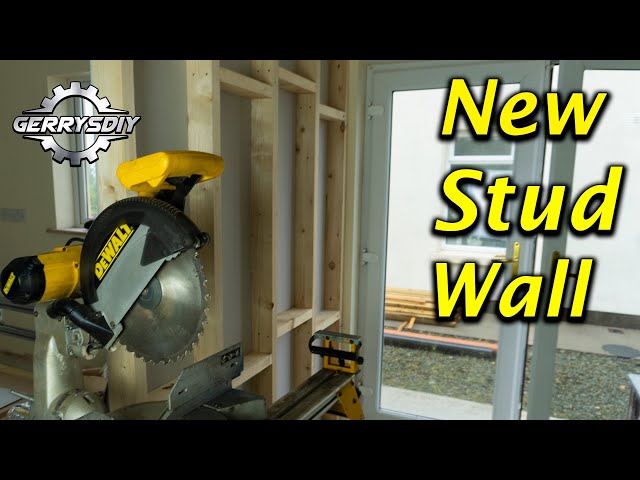 Renovation Project __ Easy Build Stud Wall partition