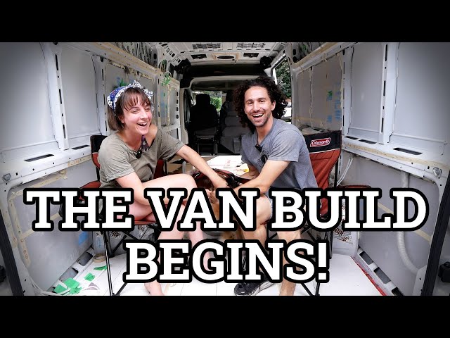 The Van Build Begins! | Morley and Eden's Grand Adventure - Ep. 2