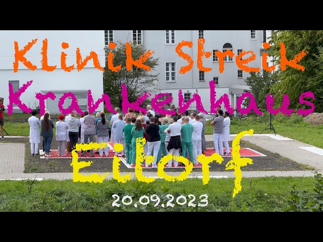 Streik am Krankenhaus Eitorf 20.09.2023