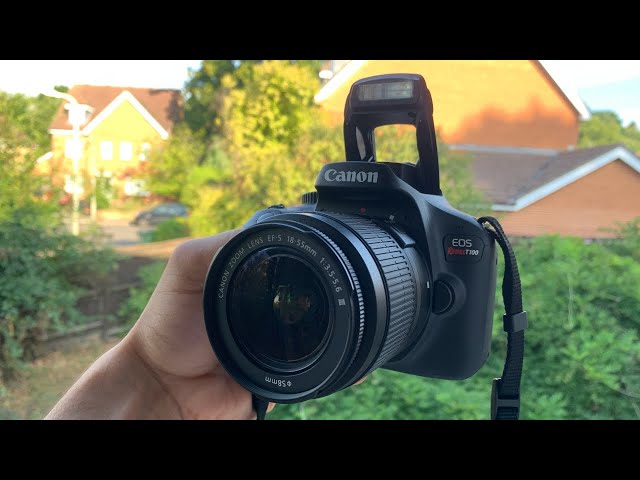Canon EOS Rebel T100 Camera Quick Unboxing and Setup | Budget Travel Photography