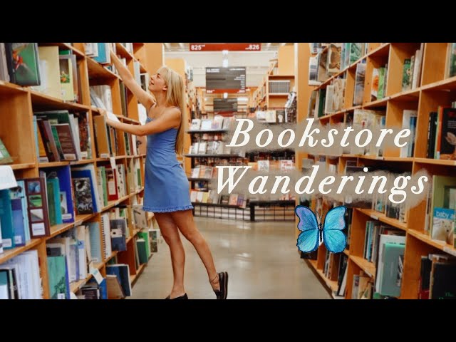 📚 Bookstore Wanderings & Summer Reading Recommendations (🦋 Wildflower Summer Ep. 2)