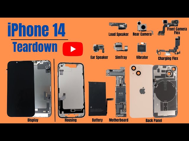Apple iPhone 14  Teardown | Disassemble Process