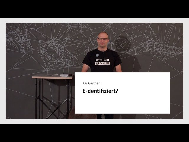 E-dentifiziert? | Kai Gärtner